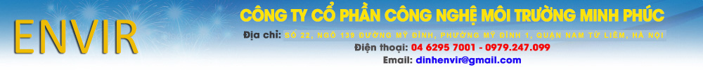 CÔNG TY CỔ PHẦN CÔNG NGHỆ MÔI TRƯỜNG MINH PHÚC